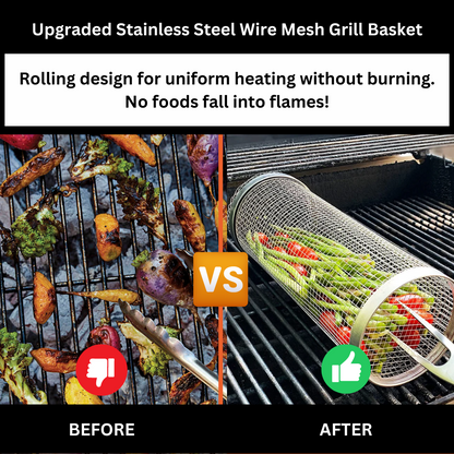 NEW 2024 Ultimate SpinMaster™ Grill Basket