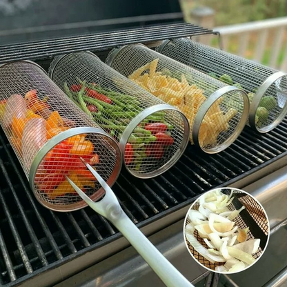 NEW 2024 Ultimate SpinMaster™ Grill Basket